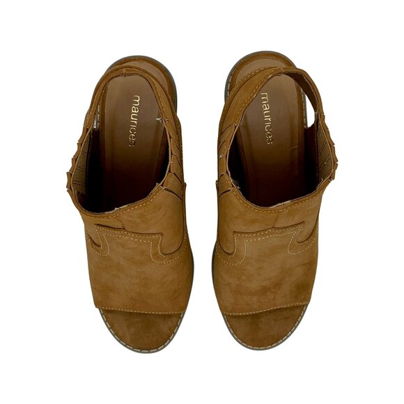 Chunky Heel Peep Toe Booties by Maurices - Picture 7 of 9